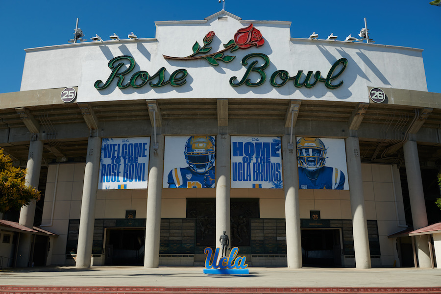 Entrance to Rose Bowl Stadium