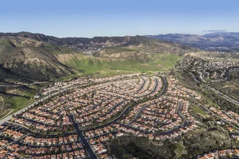 Aliso Canyon aerial photo