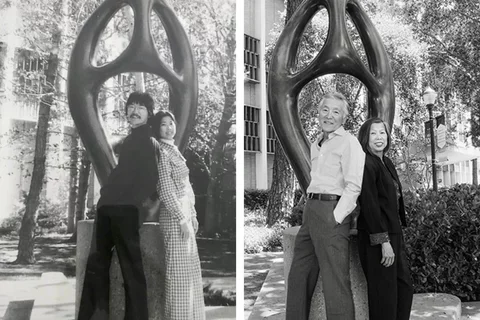 Dr. Philip Jen Kin ’70, DDS ’74, and his wife, Shirley ’71