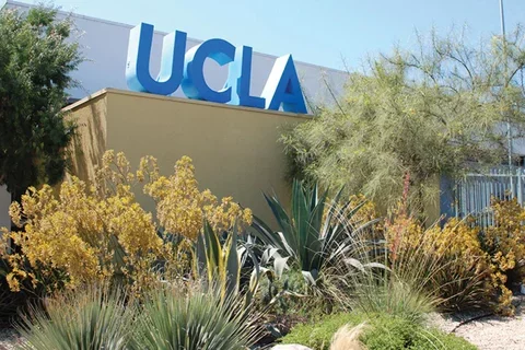 UCLA signage outside clinic