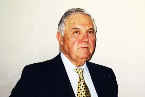 Dr. Fermin Carranza wearing a suit jacket