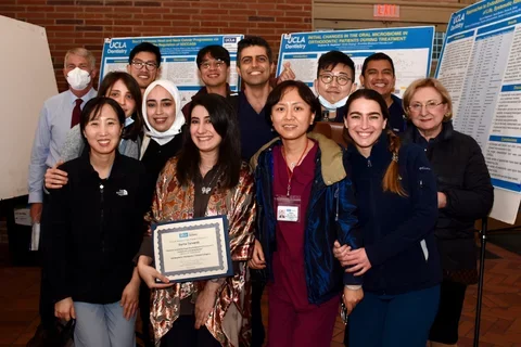 Group of students and faculty members