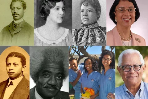 Collage of 11 people