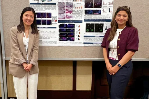 lin and upadhyay, posing