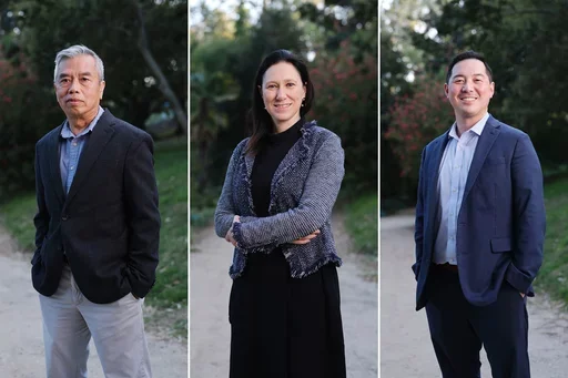 UCLA School of Dentistry faculty Drs. Hung Ton-That, Flavia Pirih, and Marc Hayashi