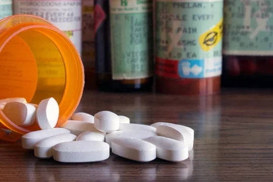 Bottles of medications