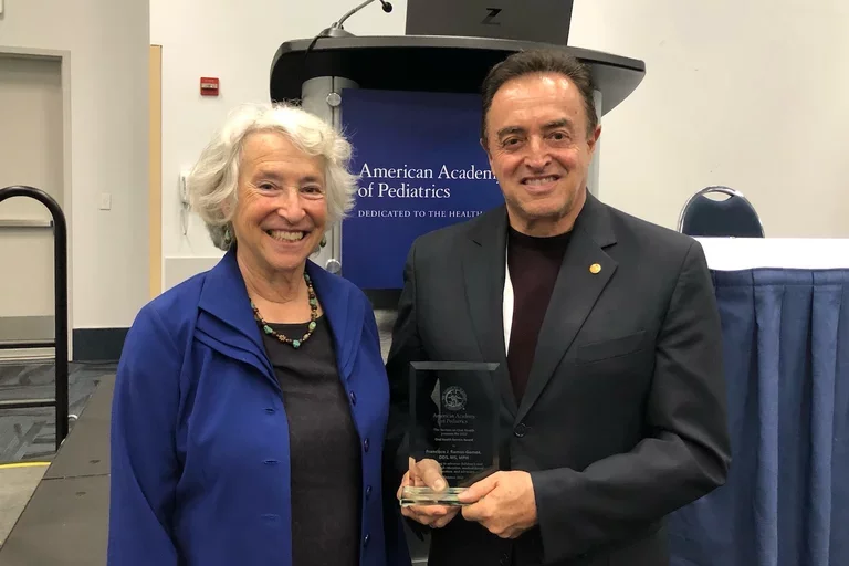 Dr. Karen Sokal-Gutierrez and Dr. Francisco Ramos-Gomez