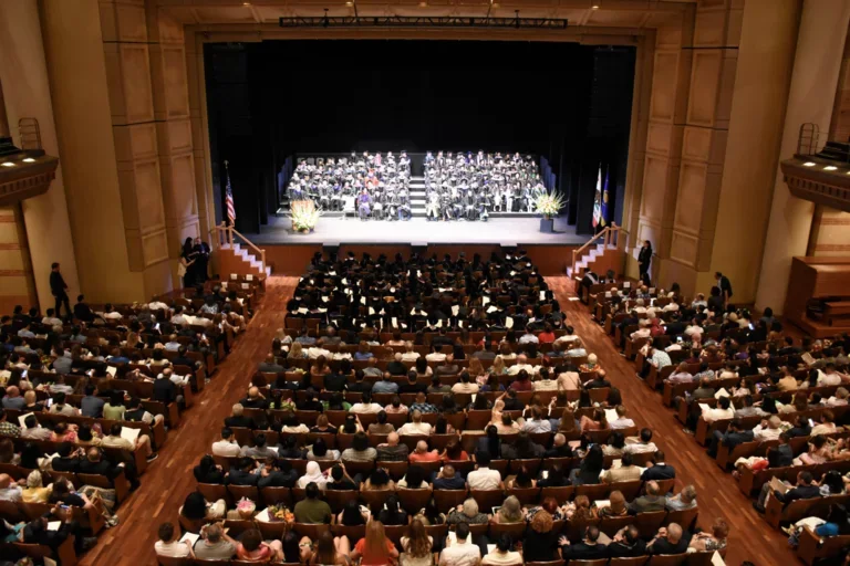 Royce Hall with audience