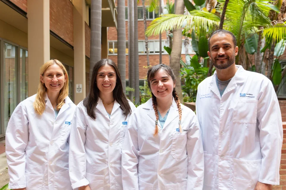Group picture with the incoming residents and program director.