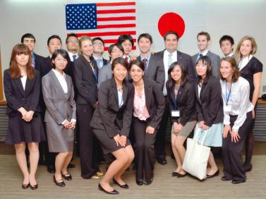 UCLA and Japanese dental students