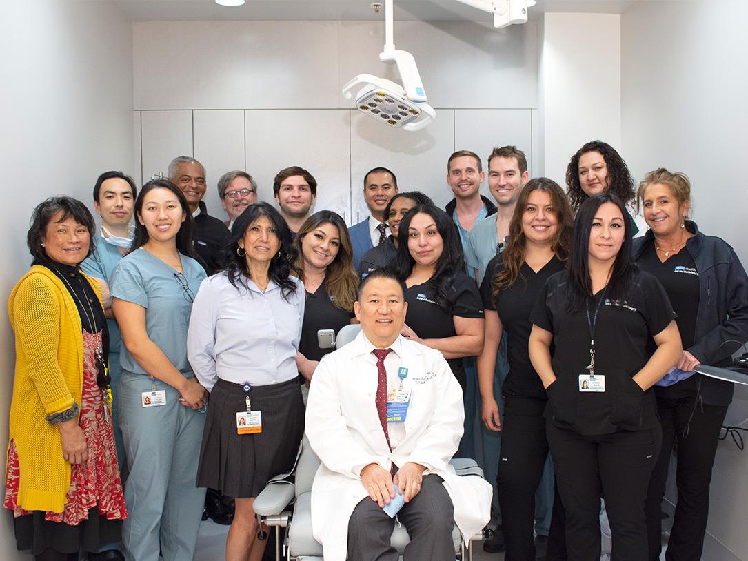 Oral & Maxillofacial Surgery faculty, residents, and staff.