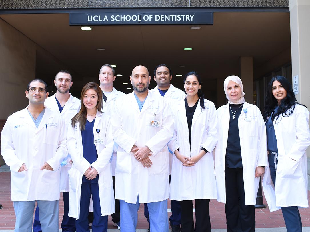 Group picture of the residents of the Graduate Orofacial Pain & Dental Sleep Medicine program.
