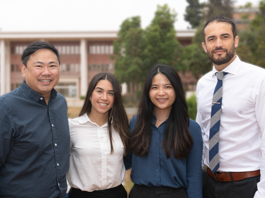 Maxillofacial Prosthetics residents and faculty group picture