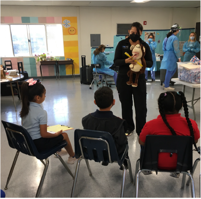 Speaking to kids about oral health