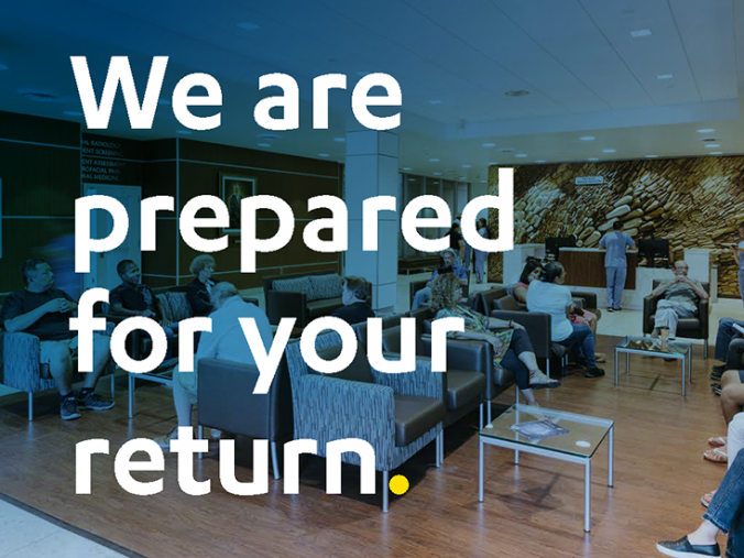We are prepared for your return