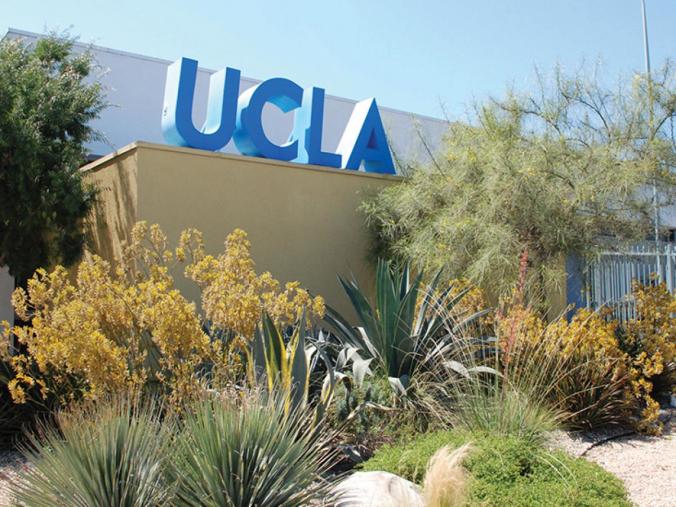 UCLA signage outside clinic