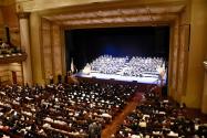 royce hall as seen from the balcony