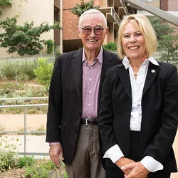 Jim Ellison and Dr. Dr. Naomi Ellison, UCLA DDS Class of 1981