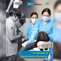Dentists treating a patient