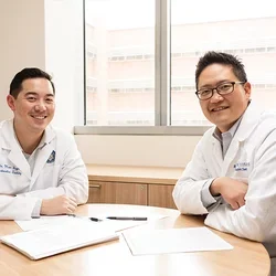 Dr. Reuben Kim and Dr. Marc Hayashi