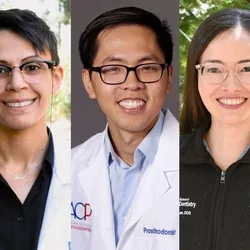 Collage of Drs. Shahed Al Khalifah, Denny Chao and Kelly Vitzthum 