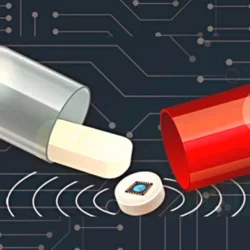 Pill with sensor waves