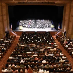 Royce Hall with audience