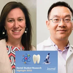 Dr. Flavia Pirih and Dr. Bo Yu
