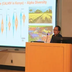 Dr. Yan Wang speaking