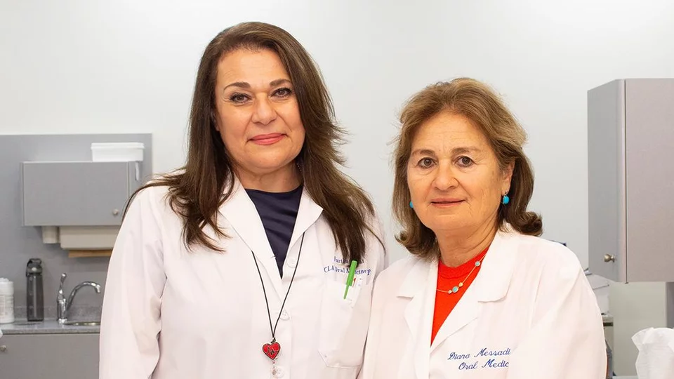 Dr. Younai and Dr. Messadi