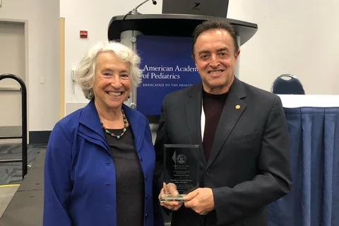 Dr. Karen Sokal-Gutierrez and Dr. Francisco Ramos-Gomez