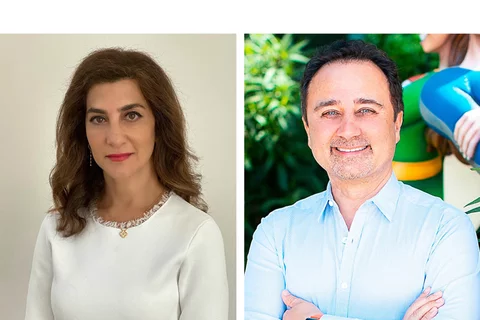 Dr. Mitra Mogharabi Ardehali and Dr. Kami Hoss