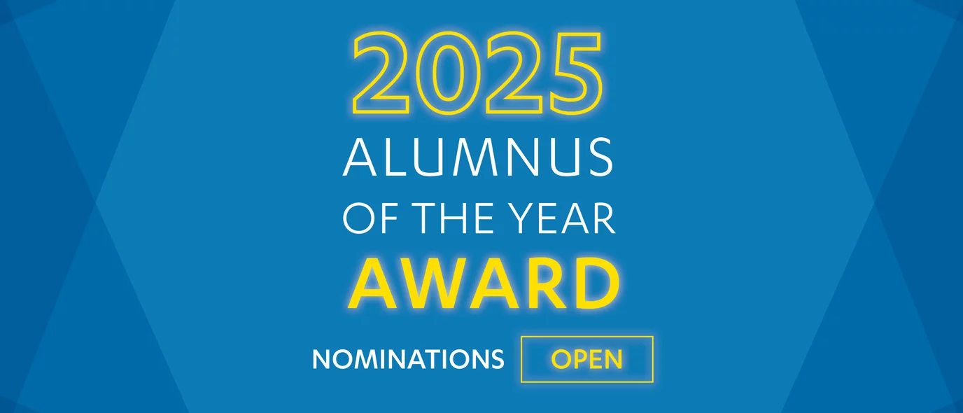 2025 Aumnus of the Year Award Banner