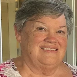 Susan Gerski, smiling